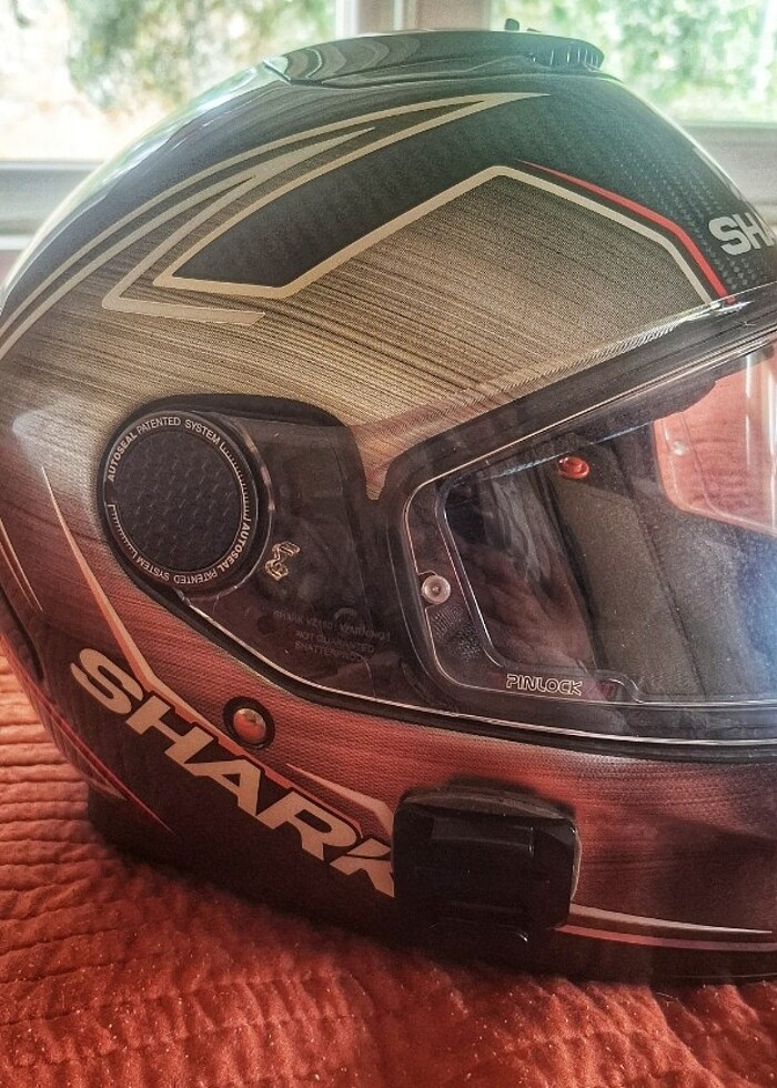 SHARK SPARTAN CARBON S.GUINTOLI L BEDEN - Görsel 3