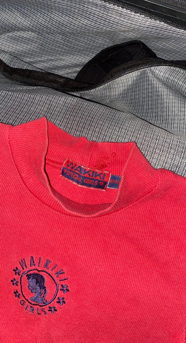 Koyu Kırmızı Erkek Çocuk Sweatshirt - Görsel 3