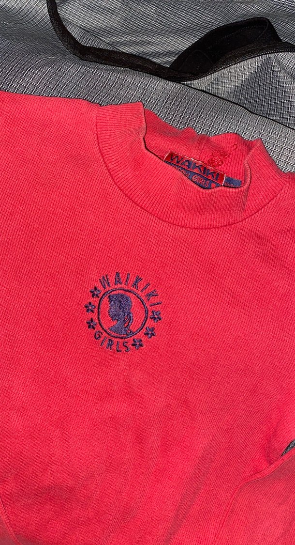 Koyu Kırmızı Erkek Çocuk Sweatshirt - Görsel 2