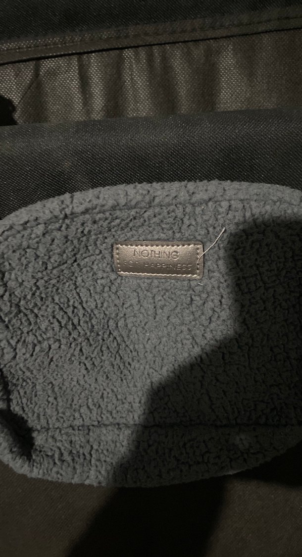 Gri Peluş Kadın Omuz Çantası - Görsel 2