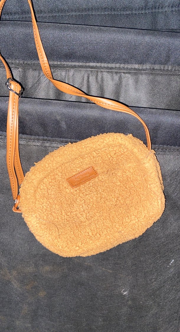 Kahverengi Peluş Kadın Çanta - Görsel 2
