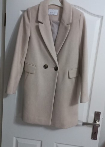 Bej Kadın Stradivarius Kaban