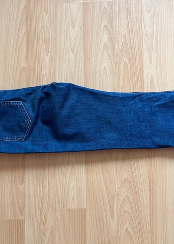 Diğer Kadın Lacivert Normal Boy Denim Pantolon