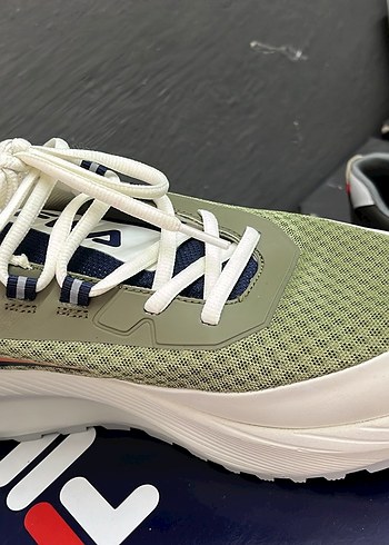 Normalde 3000 tl etiketi Erkek Spor Ayakkabı, Kayışlı, Yeşil-Gri - Görsel 3