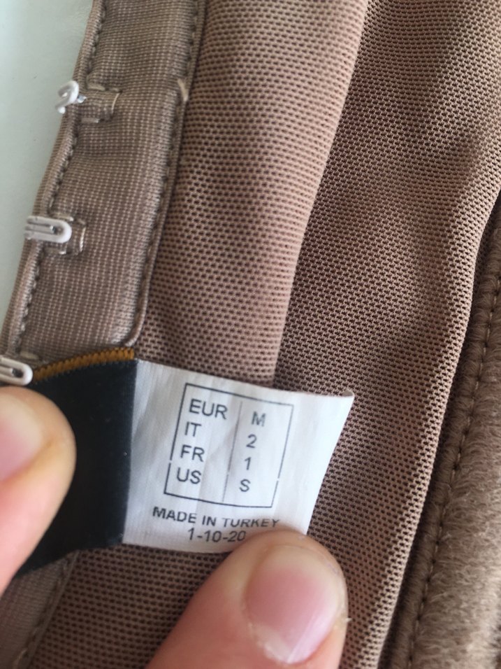 Bej Parlak Emzirme Korsesi Midi Boy - Görsel 2