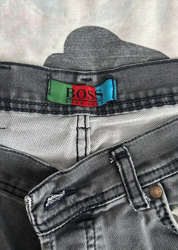 Hugo Boss Koyu Gri Denim Jean