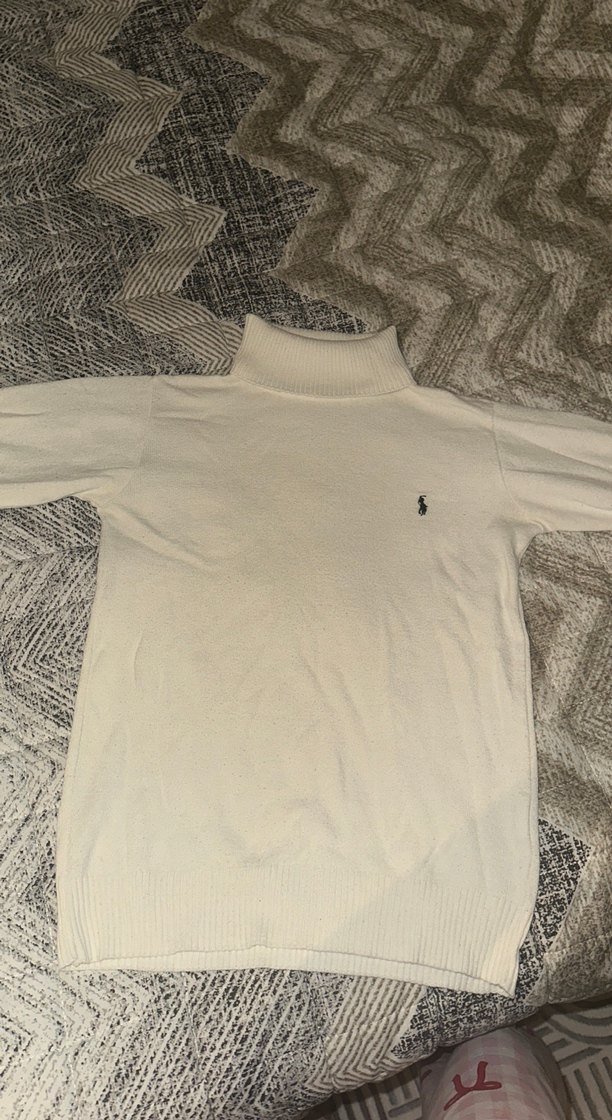 Polo Ralph Lauren Ekru  Kazak — görsel 8/9