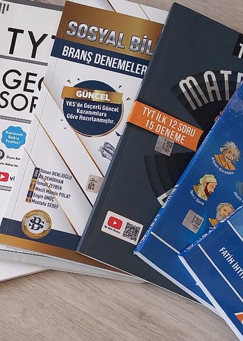Beden TYT AYT denemeler soru bankaları ne konu anlatım kitapları