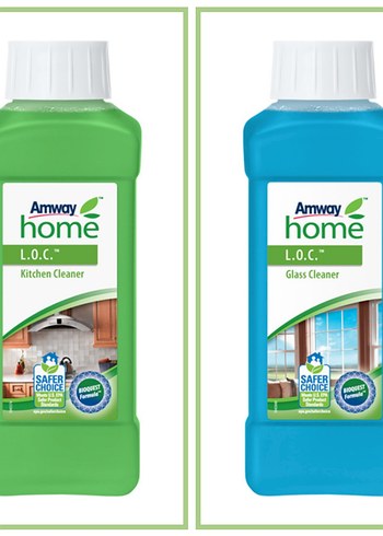 Amway Home L.O.C. Mutfak ve Cam Temizleyici Seti