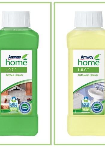 Amway Home L.O.C. Mutfak ve Banyo Temizleyici Seti