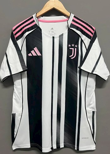 Erkek Beyaz Siyah Çizgili Juventus Forması