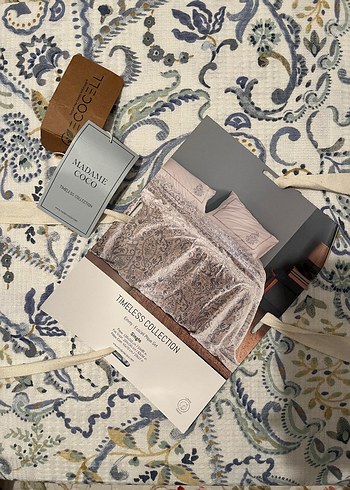 Madame Coco tek kişilik pike takımı - Görsel 2