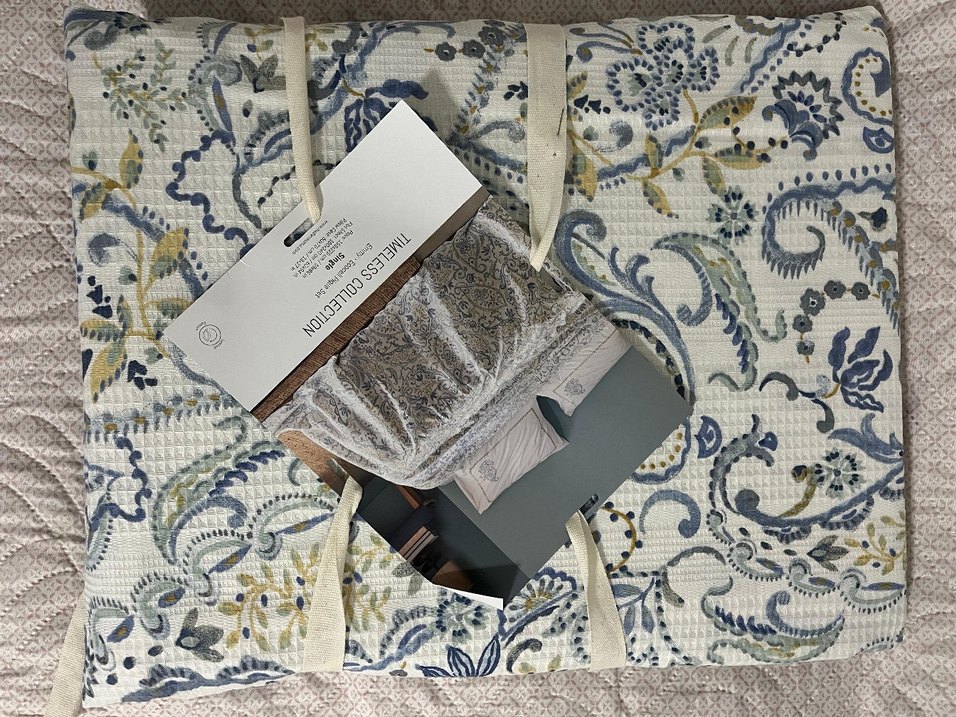 Madame Coco tek kişilik pike takımı - Görsel 3