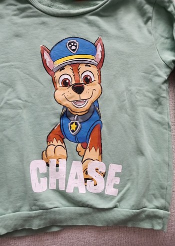 Turkuaz Erkek Çocuk Uzun Kollu Sweatshirt - Görsel 2