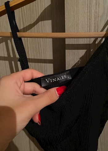 Diğer Dantel Detaylı Siyah Bralet