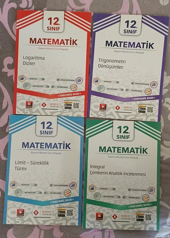 12. Sınıf Sonuç Yayınları Matematik Föyleri