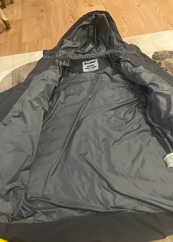 Hummel Samsunspor Gri Kapüşonu  Mont - Görsel 5