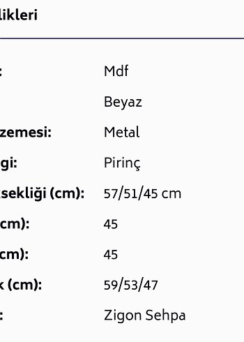 3lü Zigon Sehpa - Görsel 4
