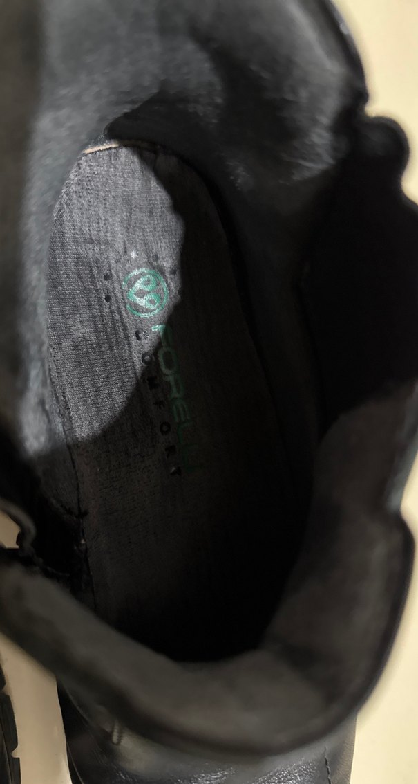 Forelli Siyah Deri Tokalı Kadın Bot - Görsel 3