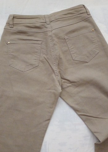 Diğer Bej Kadın Kumaş Pantolon Regular Fit
