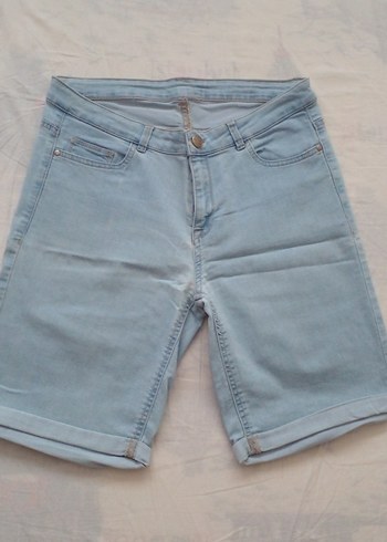 Açık mavi Kadın Denim Şort