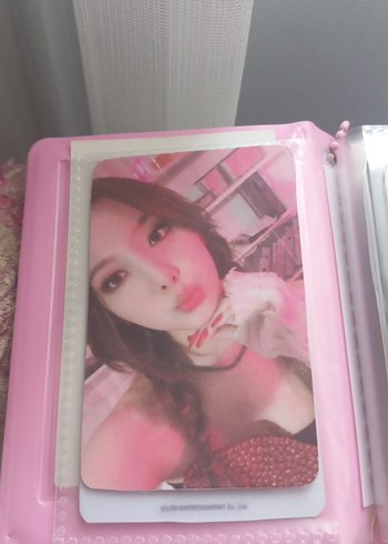  Beden pembe Renk Nayeon Formula Of Love Photocard