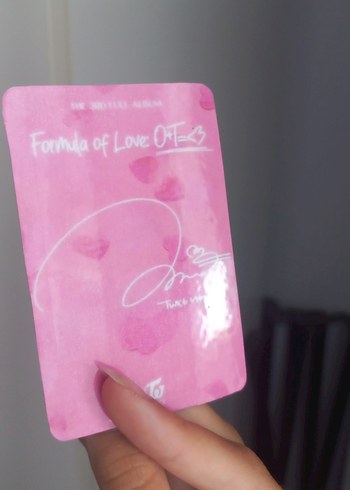  Beden Nayeon Formula Of Love Photocard
