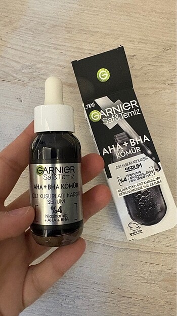 Garnier aha bha kömür serum