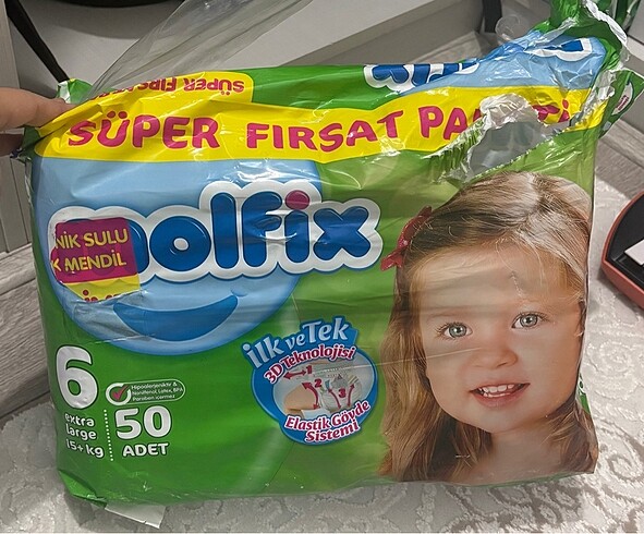 Molfix 6 ve 5 numara bez