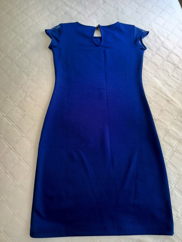 elbise siyah +gece mavi+ beyaz - Görsel 4