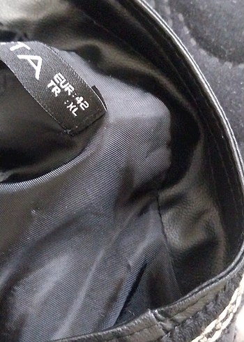 Kürklü Siyah Mini Süet Kadın yelek - Görsel 7