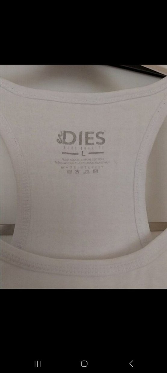 Beyaz mini üst - Görsel 4