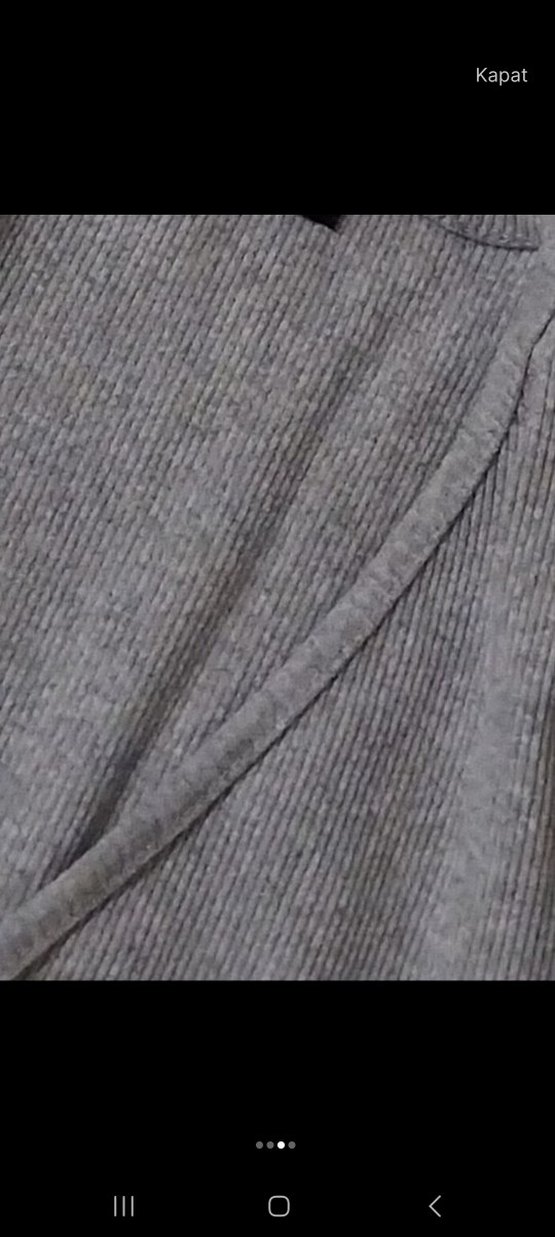 Gri mini üst - Görsel 3