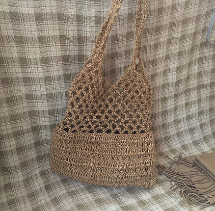 hasır çanta handmade