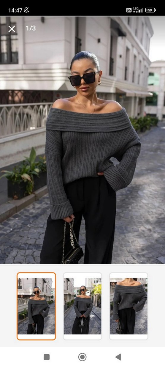 gri kazakk - Görsel 2