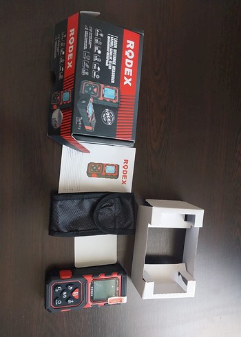 Kırmızı RODEX Lazer Ölçüm Cihazı