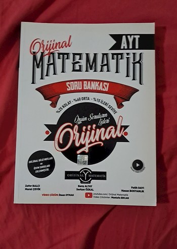 AYT Orijinal Matematik Soru Bankası