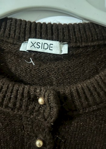 Düğmeli Siyah Kadın Hırka - Görsel 2