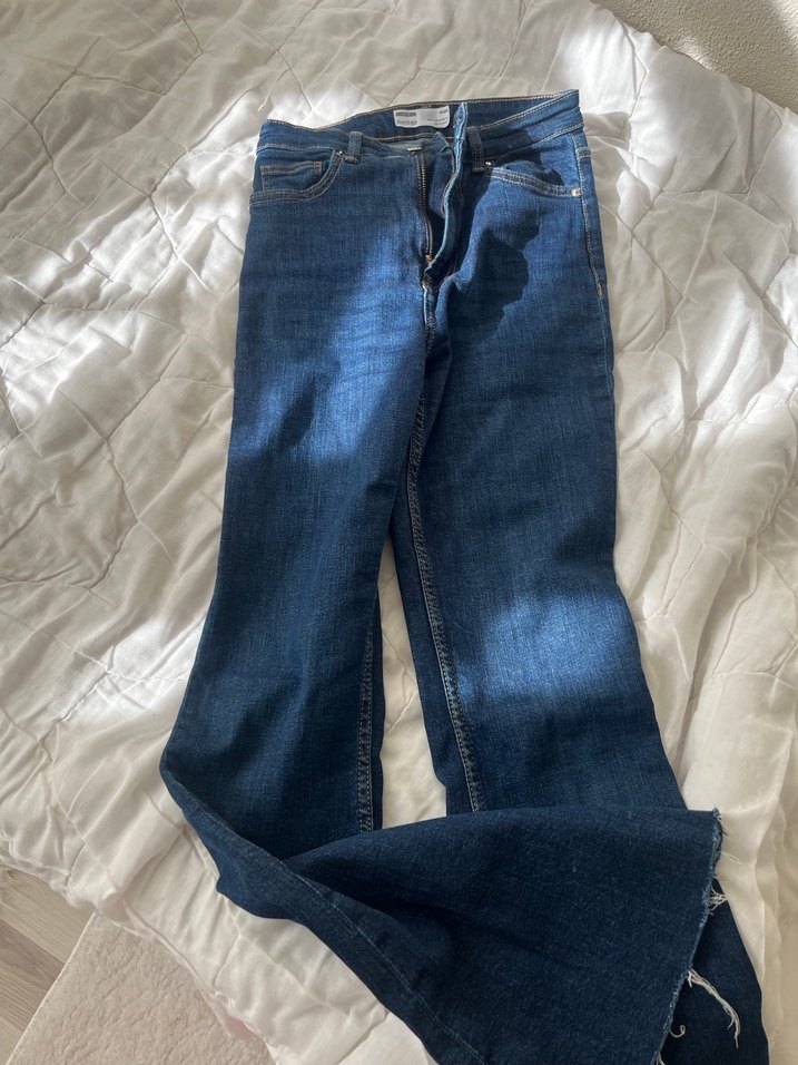 Mavi Kadın Denim Normal Boy Kot Pantolon - Görsel 4