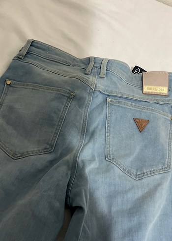 24 bedenKadın Pastel Mavi Midi Denim Pantolon - Görsel 3