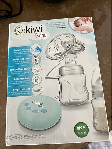 Kiwi elektrikli göğüs pompası