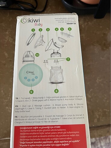 Beden Kiwi elektrikli göğüs pompası