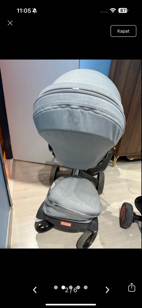 Stokke xplory bebek arabası (07) - Görsel 2