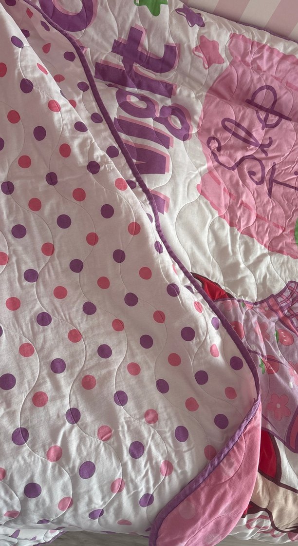 Kız çocuk  yatak örtüsü - Görsel 2