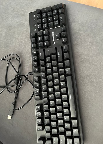 Beden Kablolu Siyah Mekanik Klavye rampage