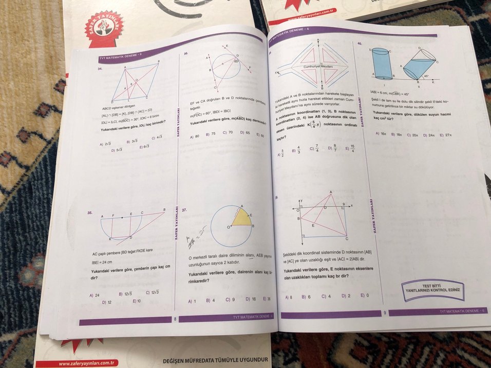 TYT FKB VE MAT deneme 30lu çözümlü - Görsel 3