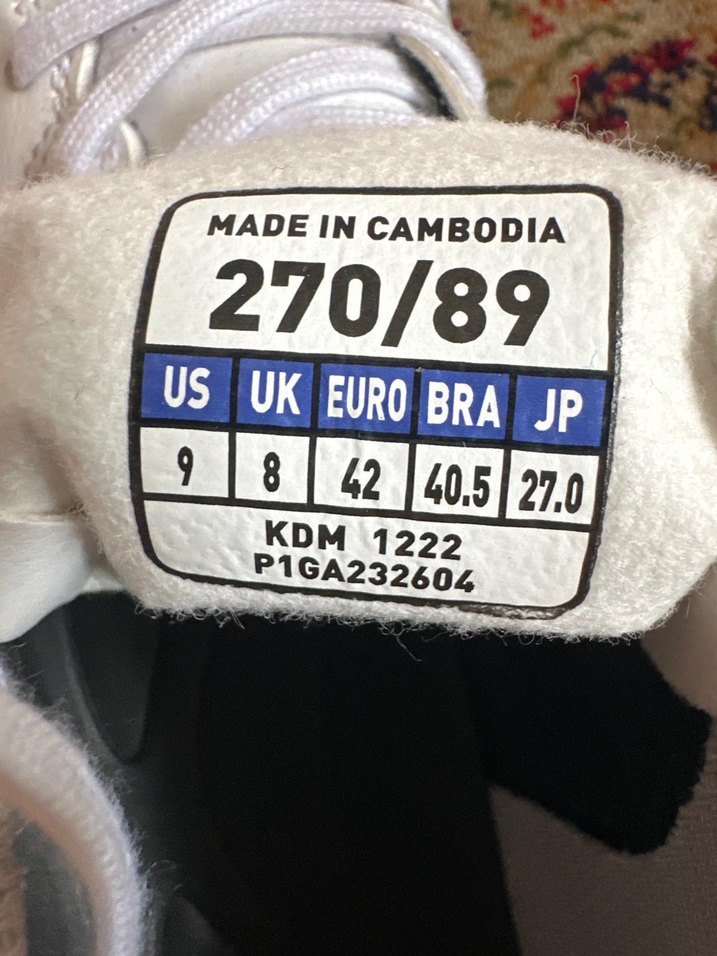 Beyaz Erkek Futbol Ayakkabısı Velcro Detaylı - Görsel 3