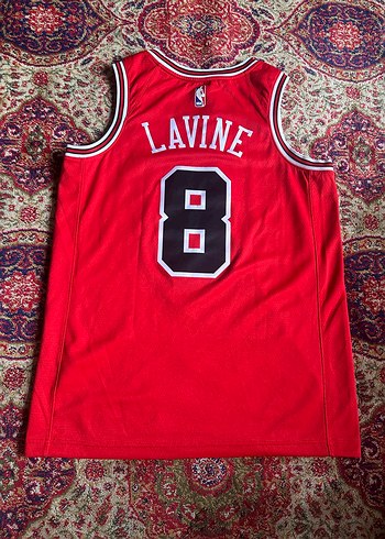 Nike Kolsuz Chicago Bulls zach lavine Basketbol Forması orjinal - Görsel 2