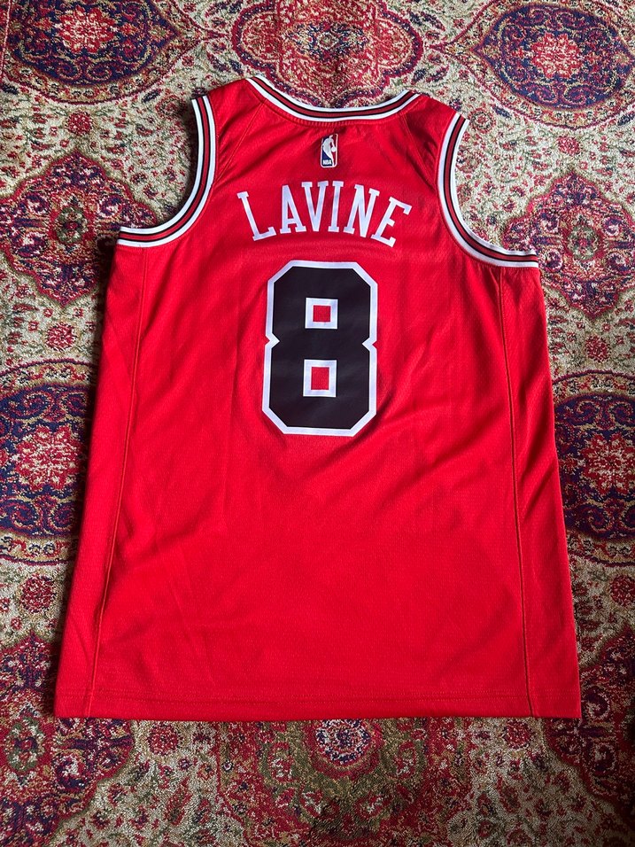 Nike Kolsuz Chicago Bulls zach lavine Basketbol Forması orjinal - Görsel 2