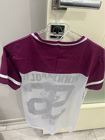 36 Beden bordo Renk File tshirt